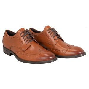 NEW Cole Haan Mens Modern Essentials Leather Wing Oxford Shoes Sizes 11 Tan